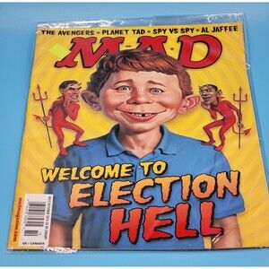 Mad Magazine #517! Oct 2012 Welcome To Election Hell